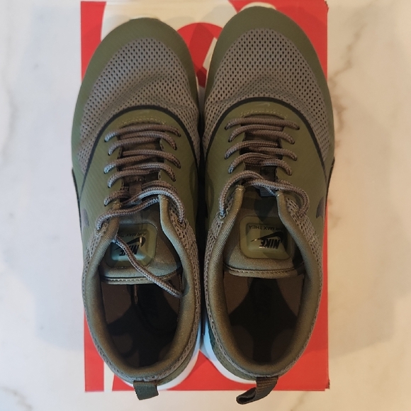 Nike Shoes - Nike Khaki and Gray Athletic Shoes
